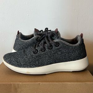 Allbirds Women's Wool Runner Mizzles, Size 9, Natural Grey (Cream Sole)